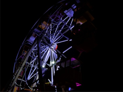 Riesenrad am Veldener Advent