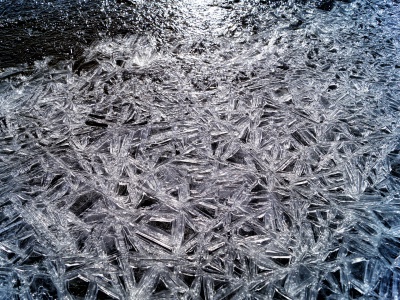 Eiskristalle